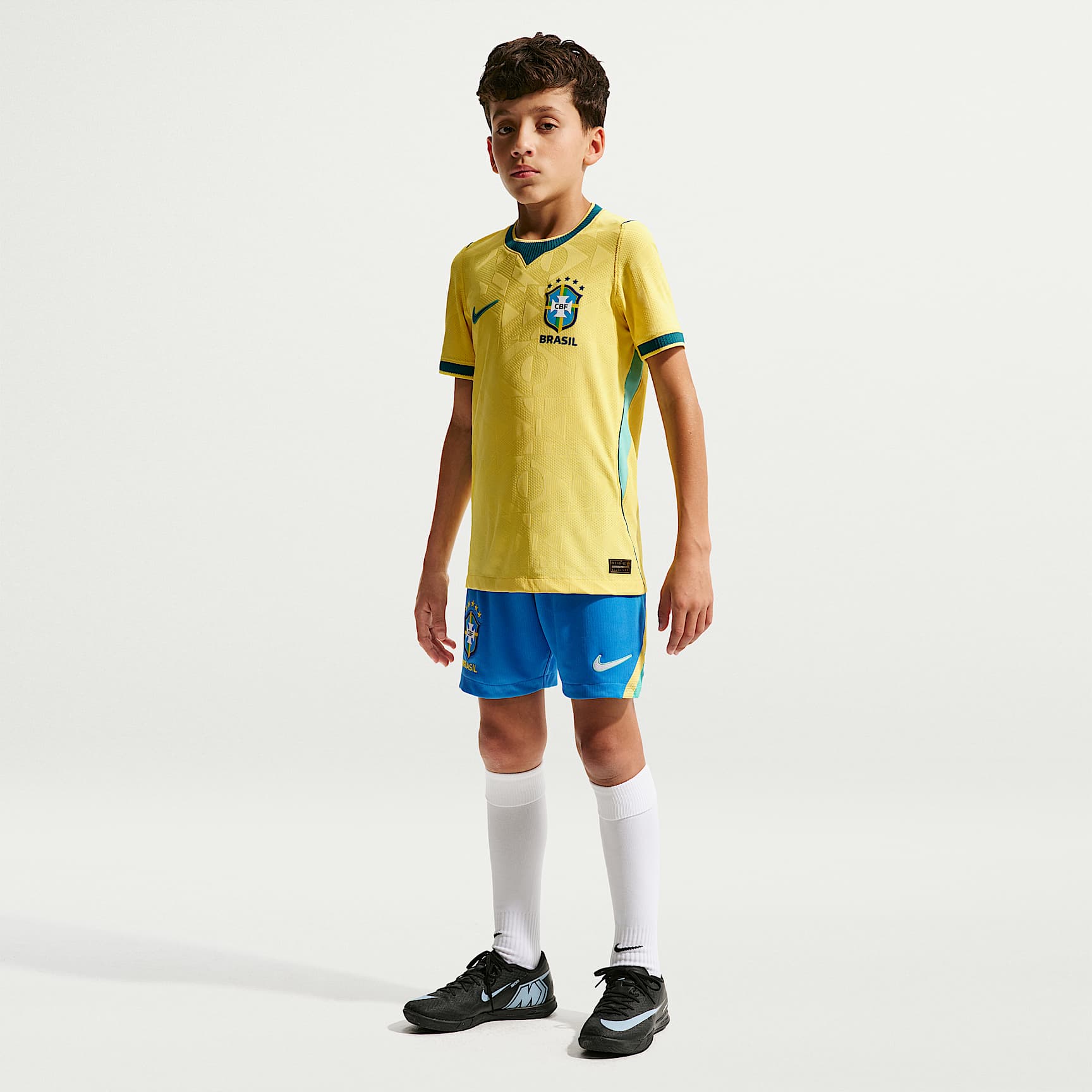 Brazil 2026 Stadium Home Older Kids' Nike Dri-FIT Soccer Replica